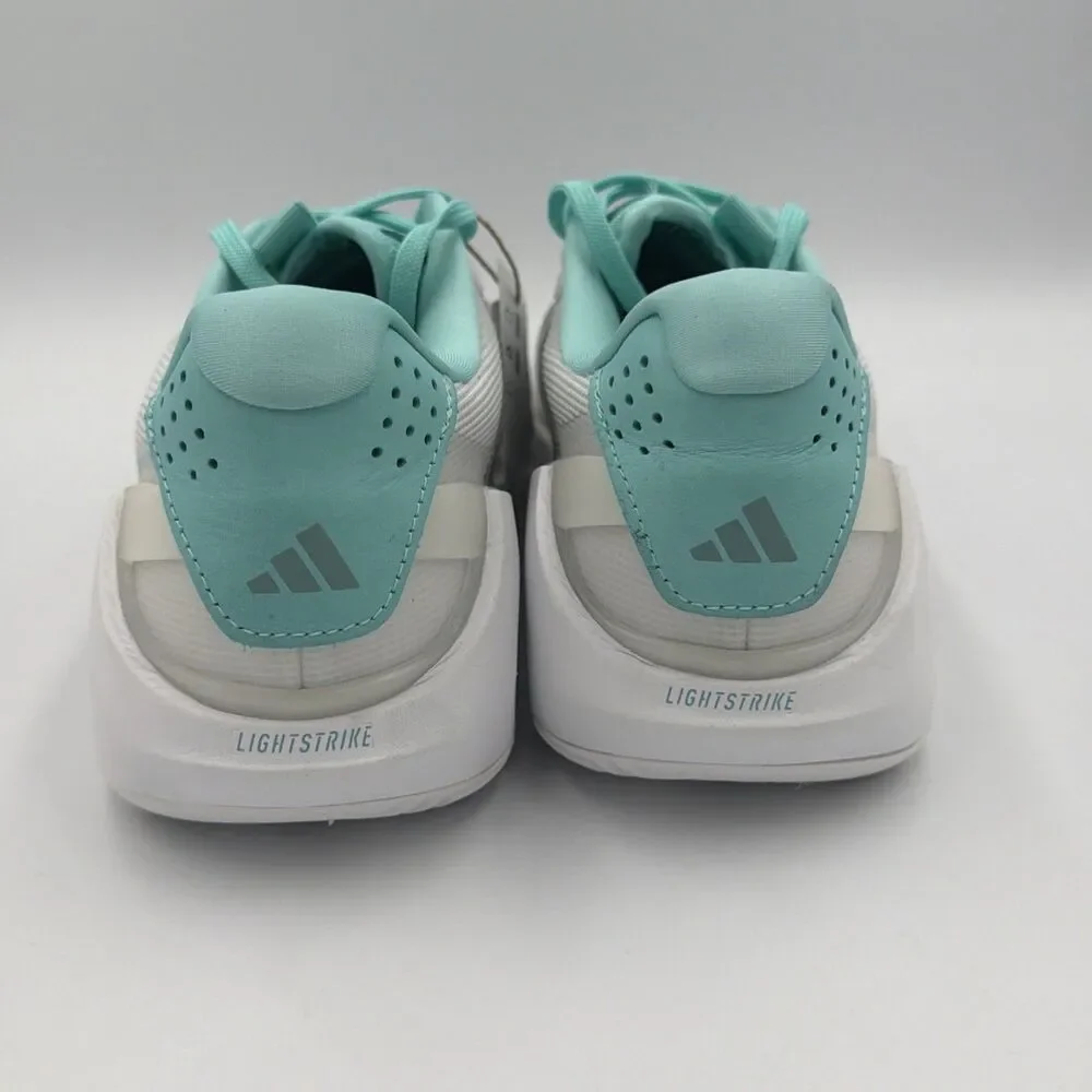 adidas Adizero Ubersonic 5 Tennis  Womens Silver White Sneakers Athletic Size 10